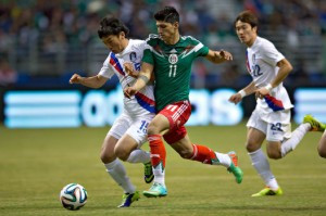 México vs Corea del Sur, Partido de preparación 2014